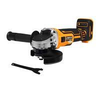 Cordless Angle Grinder 115mm (4-1/2"), 18V/20V Brushless Grinder Tool Compatible with DEWALT 20V MAX Battery, 4 Variable Speeds Up to 8500RPM, Portable Power Tool for Cutting & Grinding (Bare Tool)