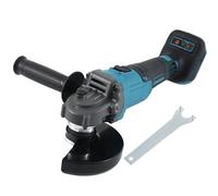Cordless Angle Grinder Compatible with Makita 18V Battery, 125MM 7800RPM Brushless Angle Grinder Kit with Auxiliary Handle for Cutting, Grinding, Polishing, Rust Removal(Battery Not Included)