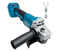 Cordless Angle Grinder, Compatible with Makita18V Battery, Brushless Handle Angle Grinder, 3-Speed Adjustable, for Metal Tile Cutting Grinding Polishing (No Battery)