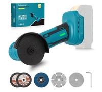 Cordless Angle Grinder,Mini Cordless Angle Grinder with 75mm Side Disc, Brushless Grinding Machine for Cutting Polishing and Sharpening(Battery Not Included)