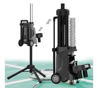 Cordless Badminton Serving Machine, Intelligent Serve Device for Indoor & Outdoor Training, Adjustable Frequency 1.0s to 5s for Practice and Skill Development