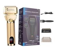 Cordless Barber Hair Trimmer Electric Shaver For Men Professional Hair Trimmer Foil Shaver With LCD Display For Men