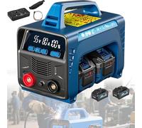 Cordless Battery Powered Welder - Portable Arc Welder Machine for Stick and Flux Core Welding, Lightweight and Easy to Use with Generator Combo