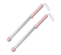 Cordless Battle Ropes - 18.5 x 3.54 x 1.97 inch Ropes for Out | Portable Exercise Workout Battle Rope | 2 Training Rod Replacement Spring Strength Lightweight Muscle Building Tool for Gym