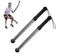 Cordless Battle Ropes for Home Gym, Ropeless Workout Equipment, Portable Weighted Wireless Rope, Exercise Lightweight Training Flow Rope Arm & Core Sculpting Cardio Conditioning(Black 1)