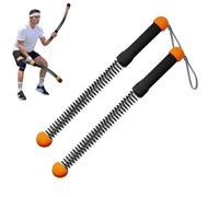 Cordless Battle Ropes for Home Gym, Ropeless Workout Equipment, Portable Weighted Wireless Rope, Exercise Lightweight Training Flow Rope Arm & Core Sculpting Cardio Conditioning(Orange)