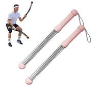 Cordless Battle Ropes for Home Gym, Ropeless Workout Equipment, Portable Weighted Wireless Rope, Exercise Lightweight Training Flow Rope Arm & Core Sculpting Cardio Conditioning(Pink 1)