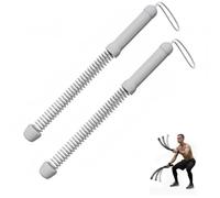 Cordless Battle Ropes, Ropeless Weighted Workout Rope For Home Gym, Portable Tangle-Free Fitness Equipment For Cardio, Hiit, Strength Training And Full Body Exercise For Men & Women (Gray)