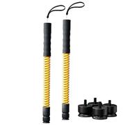 Cordless Battle Ropes - Weighted Resistance Trainer, Adjustable Arm Exercise, Home Fitness Equipment | Weighted Jump Ropes for Boxing, Aerobic Cardio, Strength,