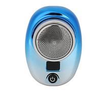 Cordless Beard Trimmer - USB-Rechargeable Skin-Friendly Curved Foil LED Display & Grooming for Men on the Go