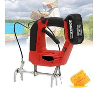 Cordless Beehive Shaking Machine for Beekeepers, 20V Lithium Battery Electric Bee Shaker with 4-Speed Adjustable, Farm Blue Tool