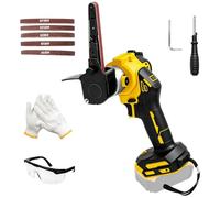 Cordless Belt Sander Compatible with Dewalt 18V 20V Battery, 0-13000RPM