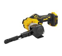 Cordless Belt Sander Compatible with Dewalt 20V Battery, 0-13000RPM 360° Adjustable Brushless Belt Grinder with 20 Sanding Belt for Wood Metal Plastic (Yellow for Dewalt)