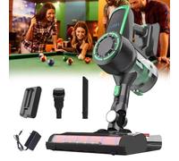 Cordless Billiard Table Cloth Cleaning Kit, 240W Electric Vacuum Cleaner for Billiard Cloths, 22Kpa Suction Power(Green)