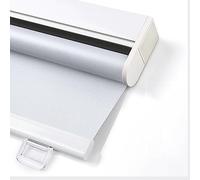 Cordless Blackout Curtains for Retractable Roller Shades 100% UV Protection & Privacy Light Filtering Blinds White Sizes: 55/75/90/120cm W×H-130×180cm/51 * 71in
