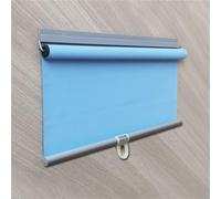 Cordless Blue Roller e SelfAdhesive Sun Protect for Balcony Living Room Kitchen & Office No Drilling 130W x 200H cm Energy Efficient Window Covering