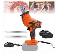 Cordless Bone Saw Machine,Professional Meat Saw Machine,Electric Bone Saw Butchers Saw, Electric Butchers Saw for Commercial Home, Multifunctional Bone Saw Machine for Frozen Meat Pork Fish Ribs