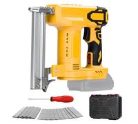 Cordless Brad Nailer Compatible with Dewalt 18V Battery, Nail Staple Gun