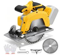 Cordless Brushless Circular Saw for Dewalt 18/20V Battery, Bare Tool