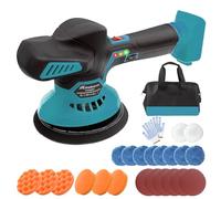 Cordless Buffer Polisher,Car Buffers and Polishers Kit,23 PCS Attachments,6 Variable Speed for Auto Detailing/Polishing/Waxing