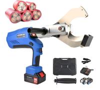 Cordless Cable Cutter with OLED Display, 2 x 4.0Ah Batteries, 250kN Maximum Shear Force for Overhead Line Operations, Efficient and Easy to Use