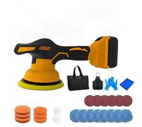 Cordless Car Polisher, 6in Car Buffer Polisher Machine for Dewalt 18V Battery, 8 Variable Speed Car Polishing Kit for Auto Detailing Polishing Waxing Scratch Removing (Battery Not Included)