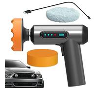 Cordless Car Polisher - Electric Wireless Polisher, 4000mAh Car Polishing Machine | Household Digital Display Wireless Waxing Machine, Portable Auto Waxing Glass Scratches Repair Tool for Car and Home