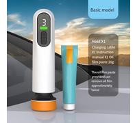 Cordless Car Polisher Machine 2000mAh for MINI Electric Tool 3 Adjustable Speeds Scratch Repair Rechargeable LED Display for Auto Home Furniture Glass Floor Waxing(White)