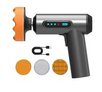 Cordless Car Polisher, Rechargeable Electric Wireless Polisher, 20000 RPM Speed, Efficient Polishing Household Car Detailing/Waxing, 3 Polishing Pads Suitable for Body/Floor/Glass