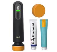 Cordless Car Polisher Set 8 Inch 12000rpm Portable Mini Electric Car Buffer Polisher Machine with 3 Speeds LED Display USB Charging for Window Glass Machine Auto Buffer