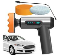 Cordless Car Polisher - Wireless Rechargeable Car Buffer for Scratch Removal and Wax | Electric Auto Cleaner for Car Care, Portable Home Detailing Tool and Charging Kit Included