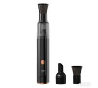 Cordless Car Vacuum Cleaner & Air Duster, 12000Pa Strong Suction, Brushless Motor, Portable Handheld Hoover with LED Light, Type-C Fast Charging for Car, Home, Office & Keyboard Cleaning (Black)