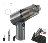 Cordless Car Vacuum Cleaner - Vacuum Cleaner | 65000R High Power Vaccuum Blower, Handheld Wireless Vacuums Pump, 4 Hours Long Battery Timing Cordless Handheld Vaccuum Cleanerr, Type-C Vacuumm Car Drye