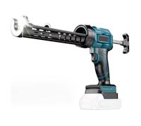 Cordless Caulking Gun, 20V Battery Operated Caulk Gun with LED Light and 4 Adjustable Speeds Compatible with BL1830B 2 BL1850 2 BL1850B 2 BL1840B BL1820B