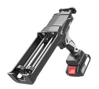 Cordless Caulking Gun, Electric Double-tube Adhesive Gun with 2.0AH Battery, LED Light, 6 Speeds, Constant Speed Function for Caulking, Filling, Sealing
