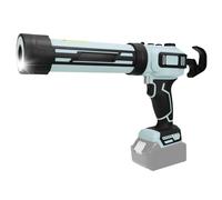 Cordless Caulking Gun for Makita 18V Batteries, No-Drip Caulking Gun with LED Light, 10oz/300ml, Variable-Speed Adjustment Caulking Gun, Filling and Sealing Tool for Windows,Doors, Floors and Walls