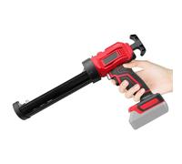Cordless Caulking Gun for Makita 18V Battery, Electric Caulking Adhesive Guns Drip-Free with LED Light, 4 Adjustable Speeds for Filling Sealing（Battery Not Included）