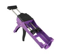 Cordless Caulking Tool - Double-Tube Sealant Holder, Leak-Proof Caulking guns | Precision Caulk Smoothing Tool, Easy-Grip Caulking Tube Holder, Seamless Finish Tool for Walls, Window Frames and Floori