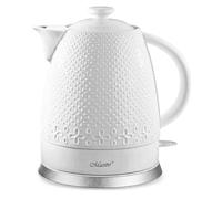Cordless Ceramic Kettle Electric 1.5L 1200W Elegant Removable Lid Tea Pot Design