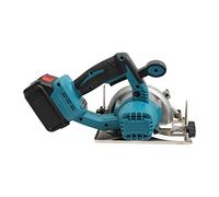 Cordless Circular Saw,220v Cordless Circular Saw with 4.0ah Lithium Battery, 4000rpm Max Cutting Depth,Parallel Guide,Adjustable Angle and Depth Saw Blade Ideal for Wood,Metal