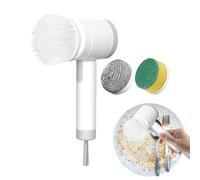Cordless Cleaning Brush - Cordless Electric Brush, Water Resistant Folding Tool for Bathtub Car Kitchen Floors