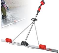Cordless Concrete Screed Vibration Machine Kit | 9-Speed Finishing Tool with 2 Batteries for Efficient Concrete Surfacing