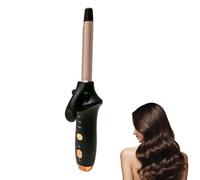 Cordless Curling Iron USB Rechargeable 4000 mAh, 3 Gears Travel Mini Straightener, Portable Flat and 1 Mini Curler 2 Iron in