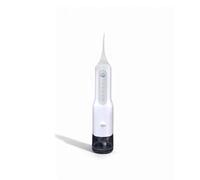 Cordless Dental Flosser for Teeth, Portable Oral Irrigator with 5 Modes & 3 Jet Tips, 170ml Tank, 1800mAh Battery, IPX7 Waterproof, for Braces, Gums & Travel - Rechargeable Flosser (White)