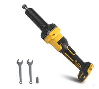 Cordless Die Grinder Compatible with Dewalt 18V 20V Battery, 24000 RPM Brushless Electric Straight Grinder with 4 Variable Speeds for Grinding, Polishing, Deburring