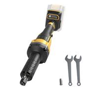 Cordless Die Grinder Compatible with Dewalt 18V 20V, Brushless Electric Straight Grinder 24000 RPM with 4 Variable Speeds for Rust Removal Grinding Polishing Deburring (No Battery)