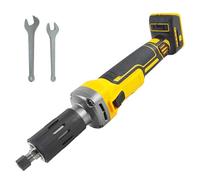 Cordless Die Grinder Compatible with Dewalt 21V Battery, 26000RPM Brushless Motor 4 Adjustable Speeds Electric Straight Grinder for Grinding Polishing Cutting (No Battery)