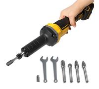 Cordless Die Grinder for Dewalt 18V 20V Battery, 24000 RPM Brushless Motor Electric Die-Grinder, Power Straight Grinder Tool for Grinding, Polishing, Deburring (No Battery)