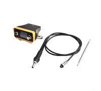 Cordless Digital Soldering Station with T12 Heating Core for 20V Max Li-ion Battery Packs, Adjustable Control and LCD Display for DIY Electronics