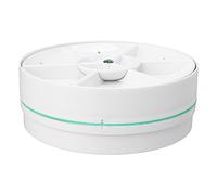 Cordless Dishwasher, Household Mini Dishwasher High Speed Vibration ABS Installation Timer for Kitchen (Green)